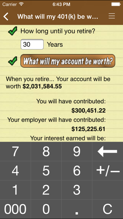 10bii Financial Calculator app screenshot 4