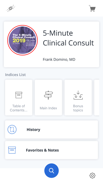 5-Minute Clinical Consult app screenshot 1