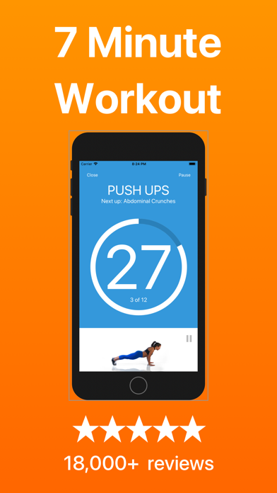 7 Minute Workout app screenshot 1