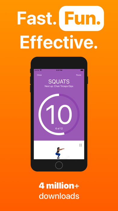 7 Minute Workout app screenshot 2