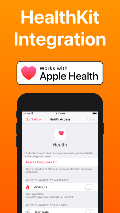 7 Minute Workout app screenshot 7