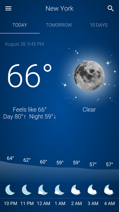 Accurate Weather App PRO app screenshot 2