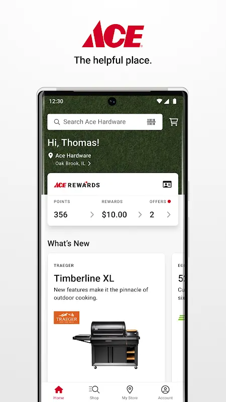 Ace Hardware app screenshot 1