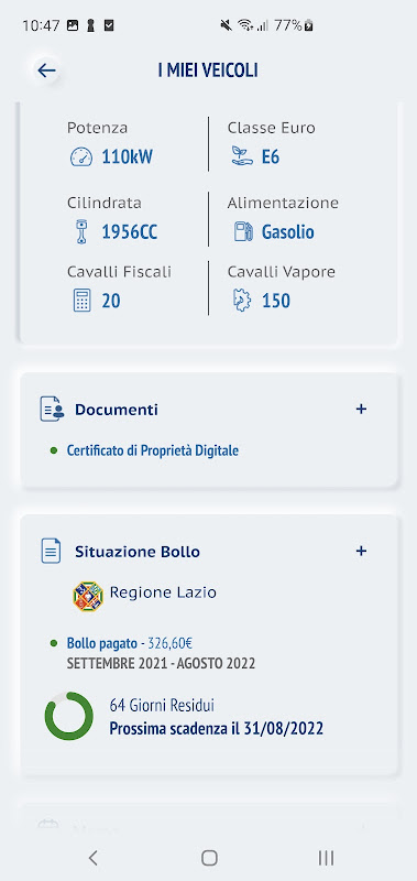 ACI Space app screenshot 2