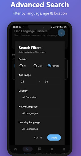 ActuTalk: Language Exchange app screenshot 3