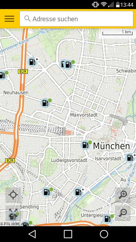 ADAC Drive: Tanken Laden Route app screenshot 2