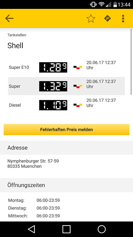 ADAC Drive: Tanken Laden Route app screenshot 4