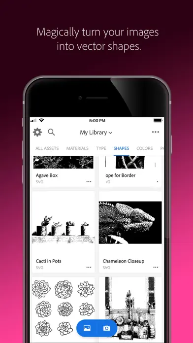 Adobe Capture: Illustrator,Ps app screenshot 3