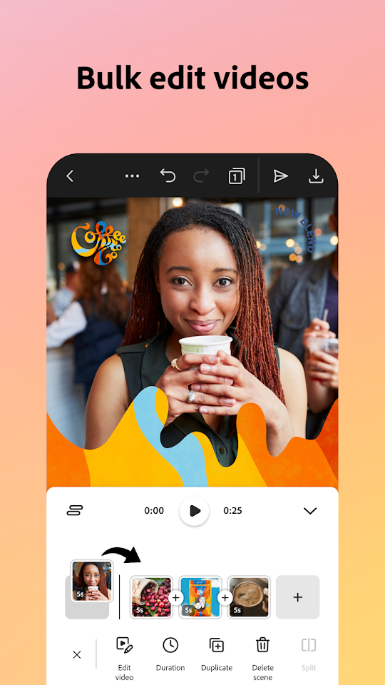 Adobe Express: Graphic Design app screenshot 4