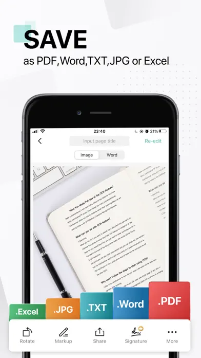 Adobe Scan: PDF Scanner, OCR app screenshot 2