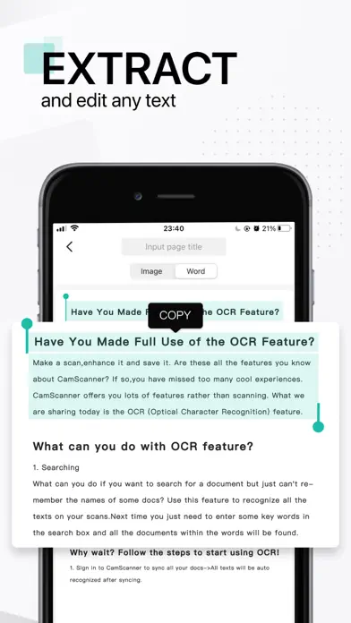 Adobe Scan: PDF Scanner, OCR app screenshot 6