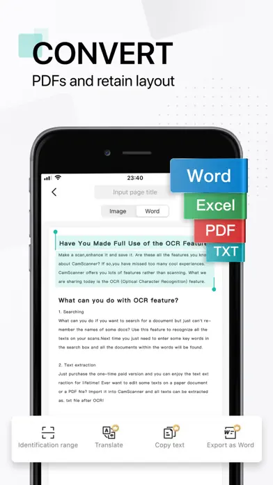 Adobe Scan: PDF Scanner, OCR app screenshot 8