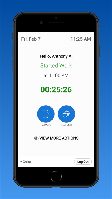 ADP Time Kiosk app screenshot 4