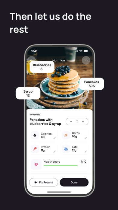 AI Calorie Counter – Appediet app screenshot 3
