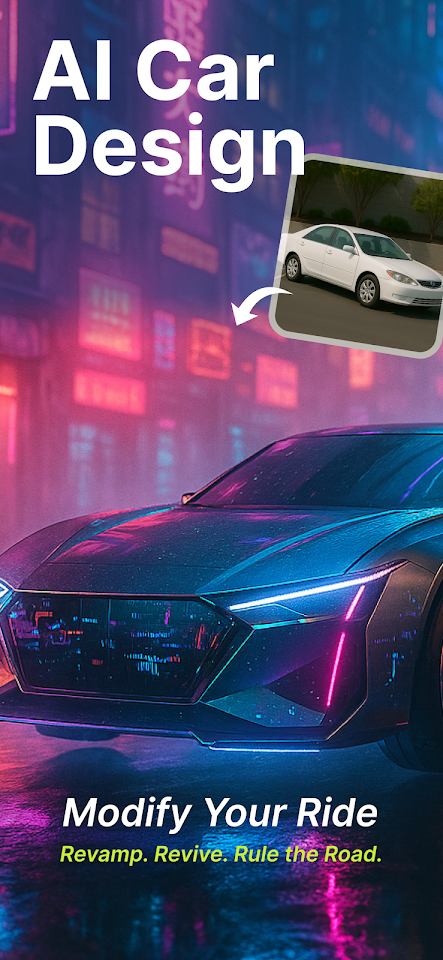 AI Car Designer Modify & Tune app screenshot 2