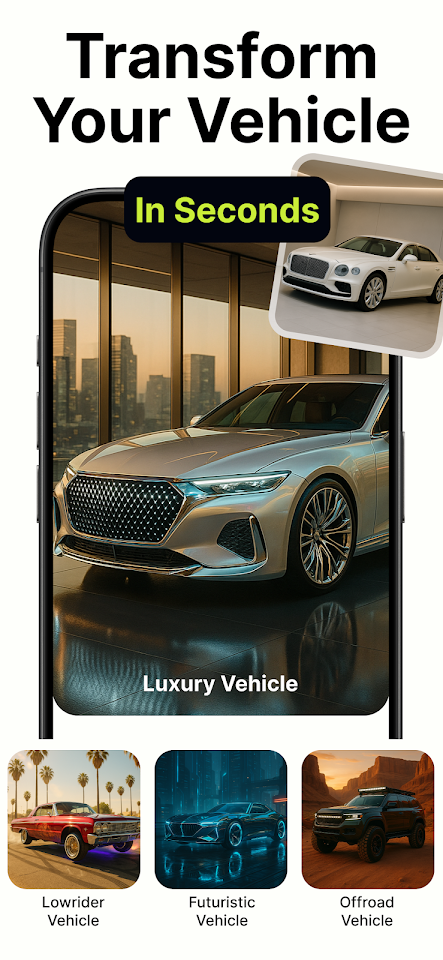 AI Car Designer Modify & Tune app screenshot 5