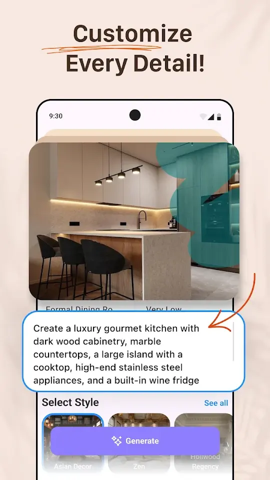 AI Remodel – Interior Design app screenshot 5