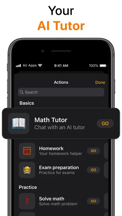 AIR MATH. Homework Helper app screenshot 3
