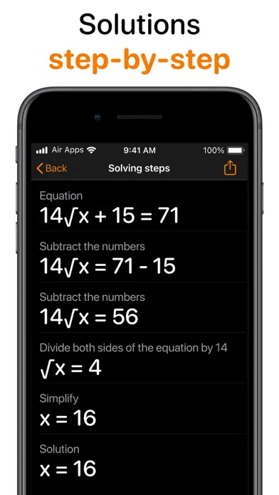 AIR MATH. Homework Helper app screenshot 4