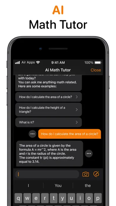 AIR MATH. Homework Helper app screenshot 8