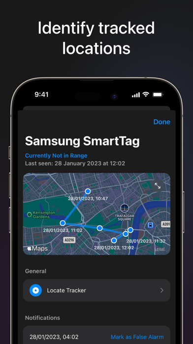 AirGuard – AirTag protection app screenshot 4