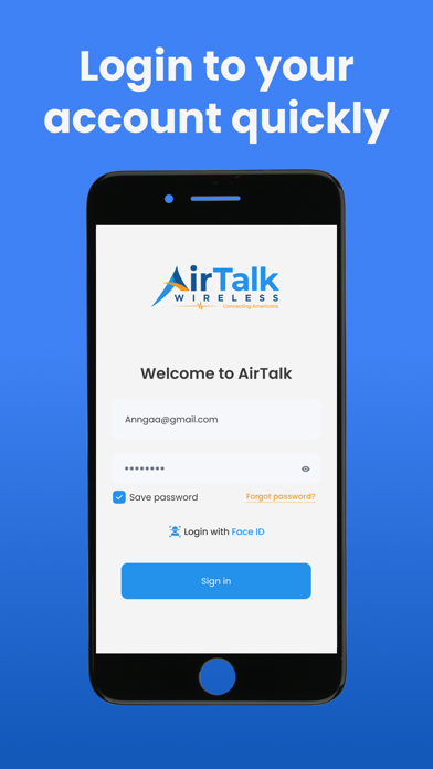 AirTalk Wireless app screenshot 1