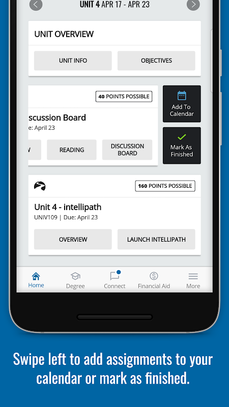 AIU Student Mobile app screenshot 3