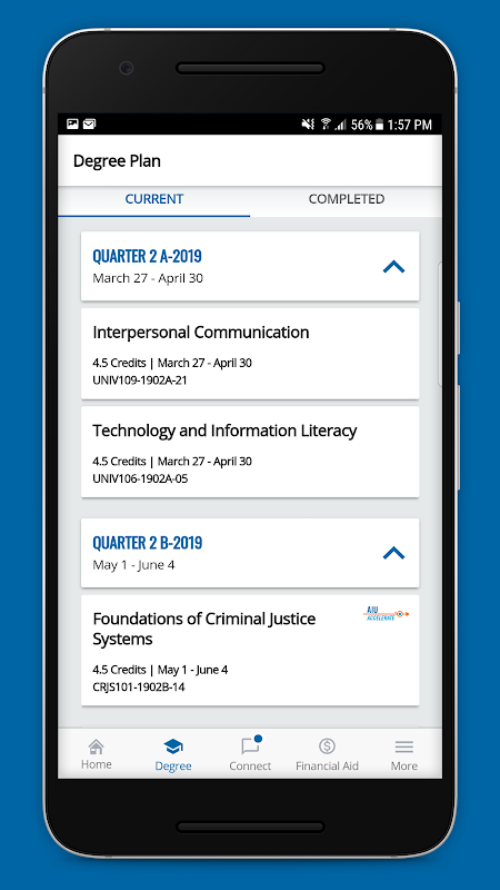 AIU Student Mobile app screenshot 4