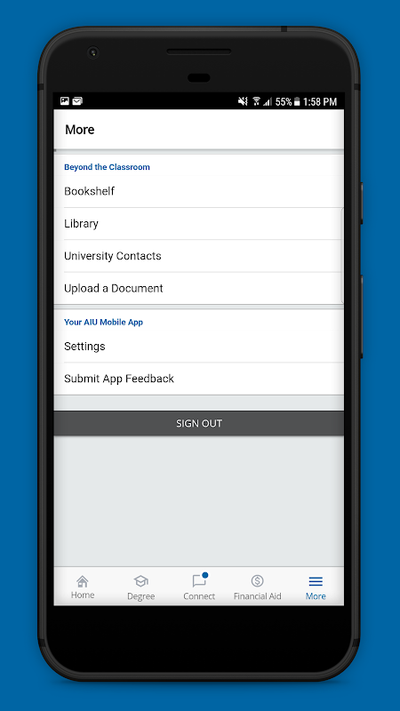 AIU Student Mobile app screenshot 7