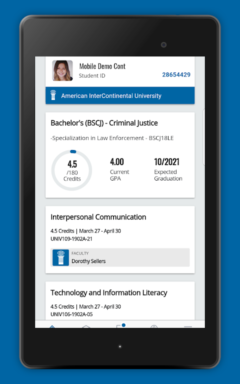 AIU Student Mobile app screenshot 8