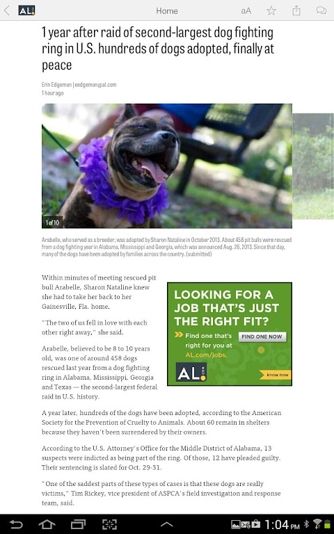 AL.com app screenshot 7
