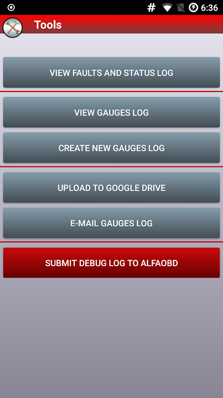 AlfaOBD app screenshot 7