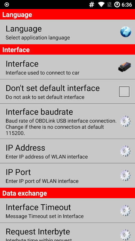 AlfaOBD app screenshot 8