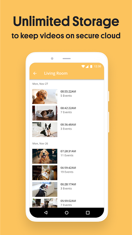 Alfred Home Security Camera app screenshot 4