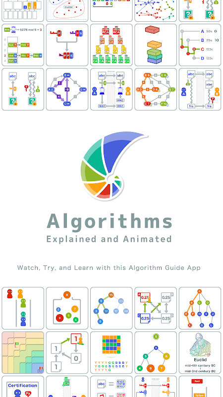 Algorithms: Explained and Anim app screenshot 1