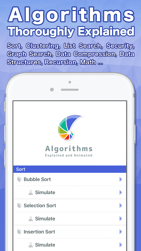 Algorithms: Explained and Anim app screenshot 2