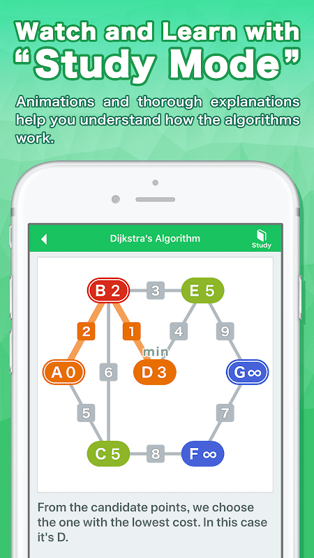 Algorithms: Explained and Anim app screenshot 3