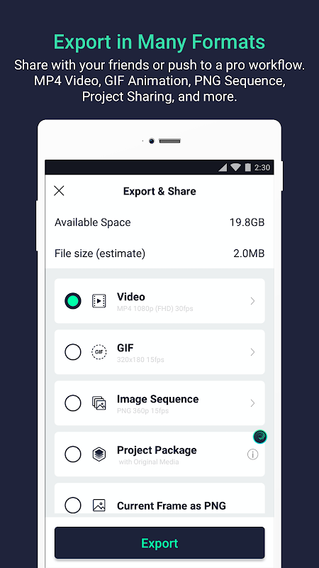 Alight Motion app screenshot 4