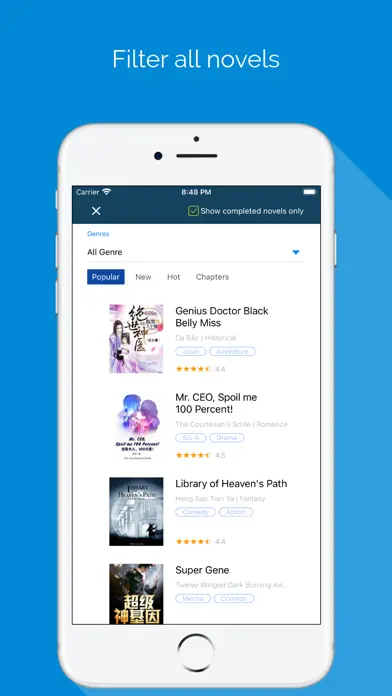All Novel Full app screenshot 3