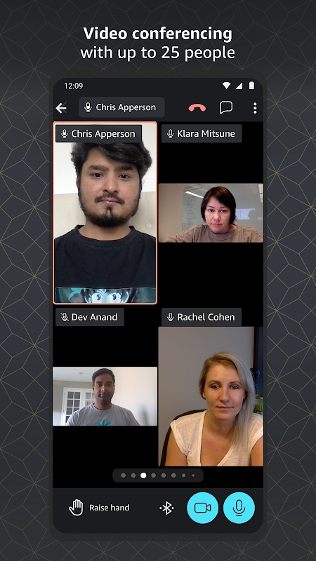 Amazon Chime app screenshot 2