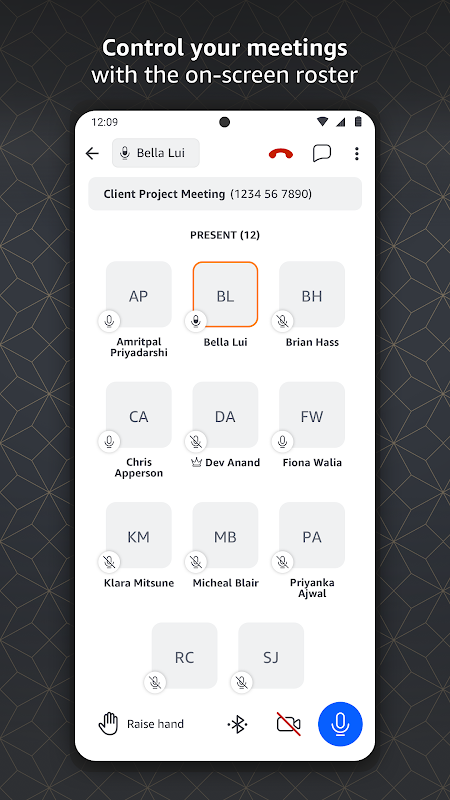 Amazon Chime app screenshot 3