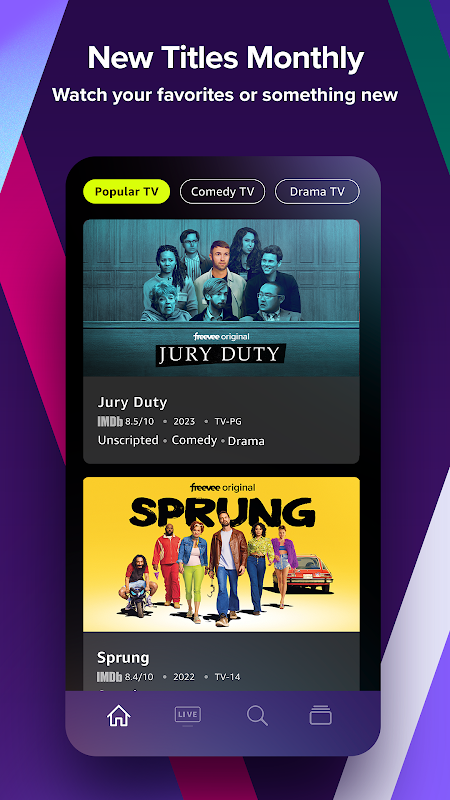 Amazon Freevee app screenshot 3