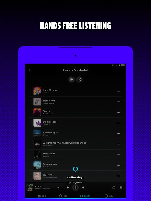 Amazon Music: Discover Songs app screenshot 1