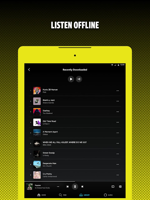 Amazon Music: Discover Songs app screenshot 4