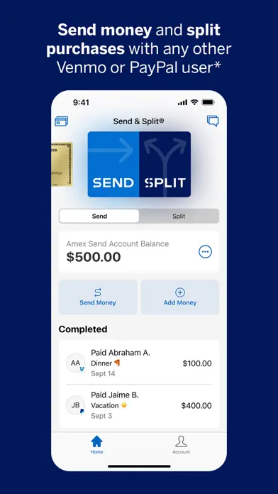Amex app screenshot 8