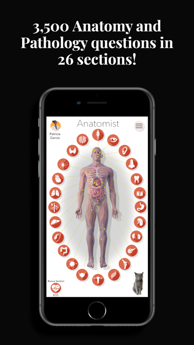 Anatomy Quiz Pro app screenshot 1