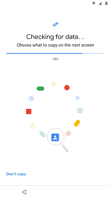 Android Switch app screenshot 1