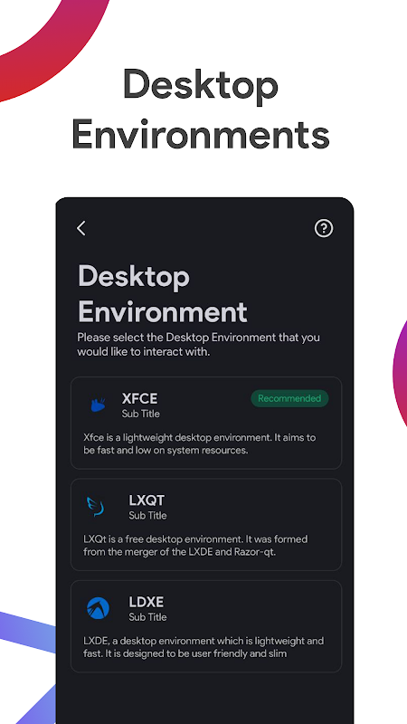 Andronix – Linux on Android app screenshot 1