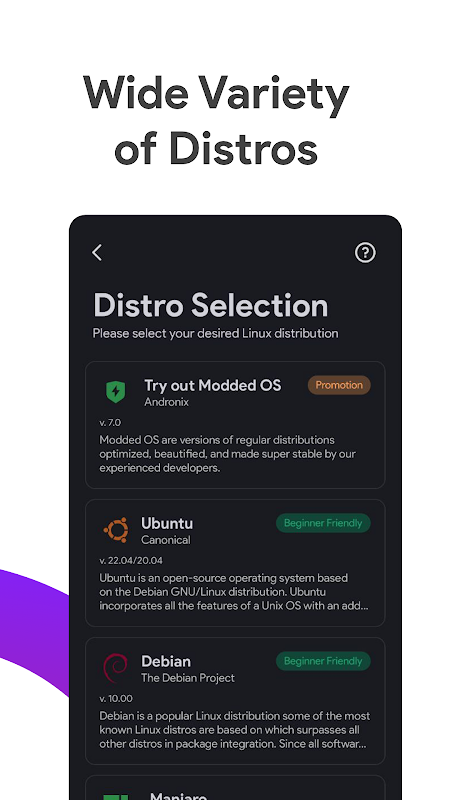 Andronix – Linux on Android app screenshot 8