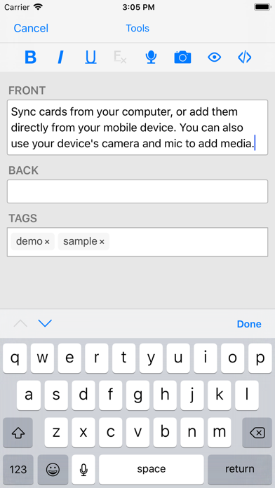 Anki Pro: Study Flashcards app screenshot 3